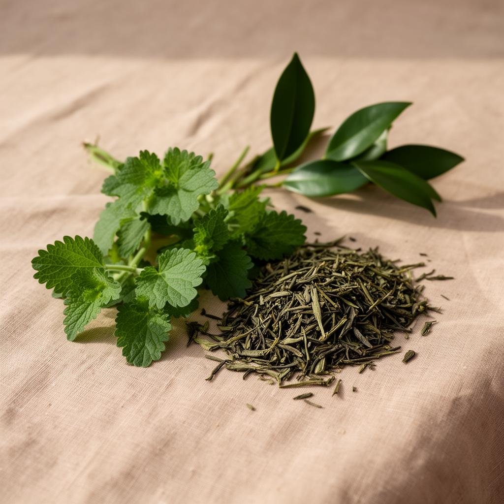Natuurlijke ingrediënten van het botanisch-geurprofiel